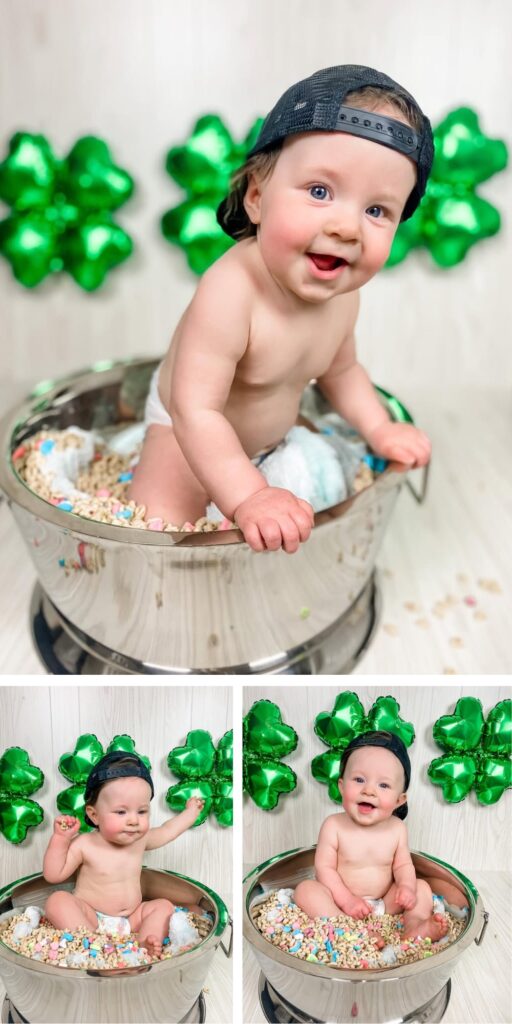 05 st patricks day baby photoshoot