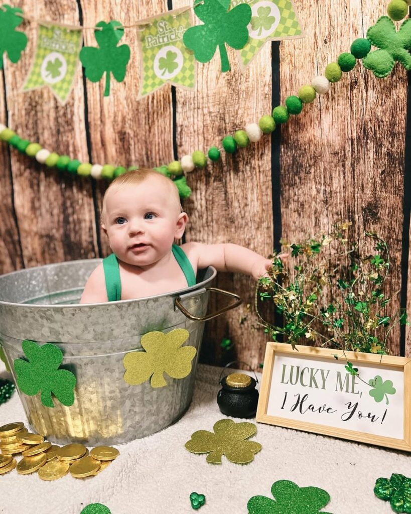 07 st patricks day baby photoshoot