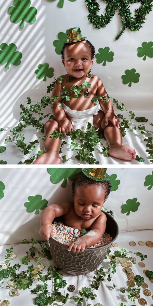 09 st patricks day baby photoshoot