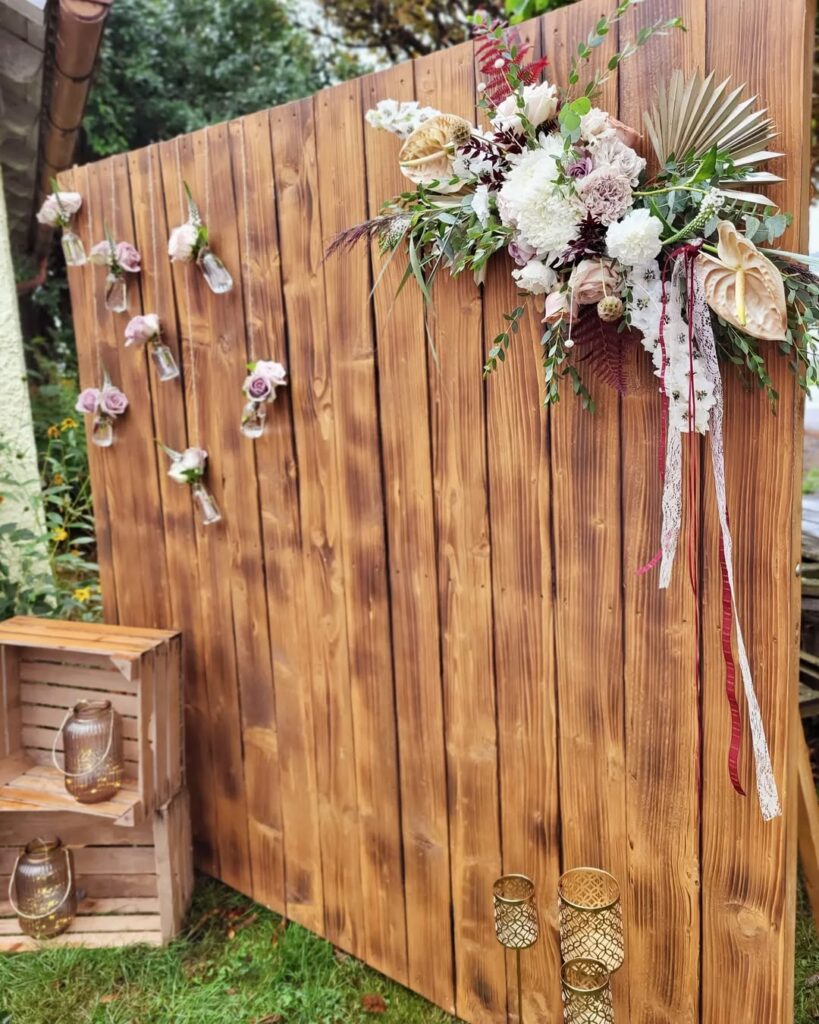 14 weddin backdrop diy wood