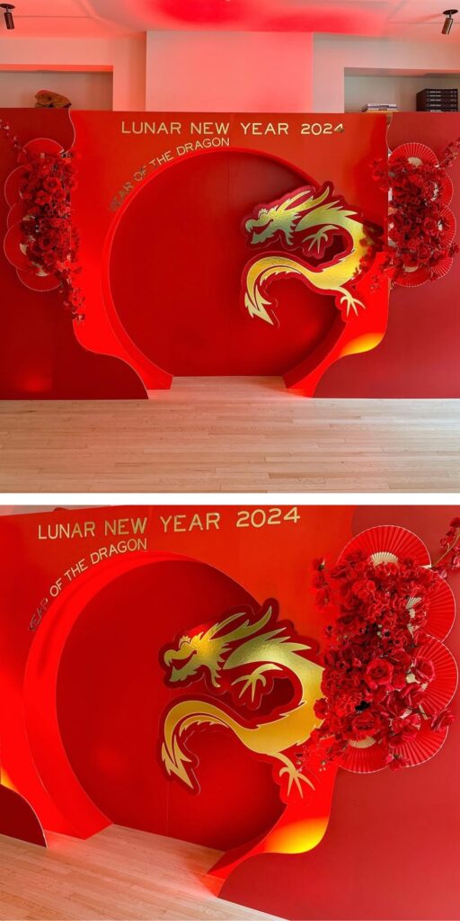 31 lunar new year backdrop