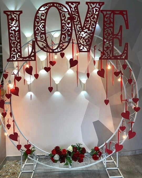 40 valentine day backdrop ideas