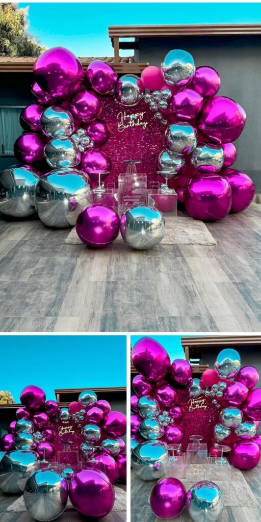 05 balloon backdrop ideas