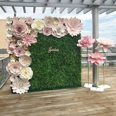 30 backdrops flowers