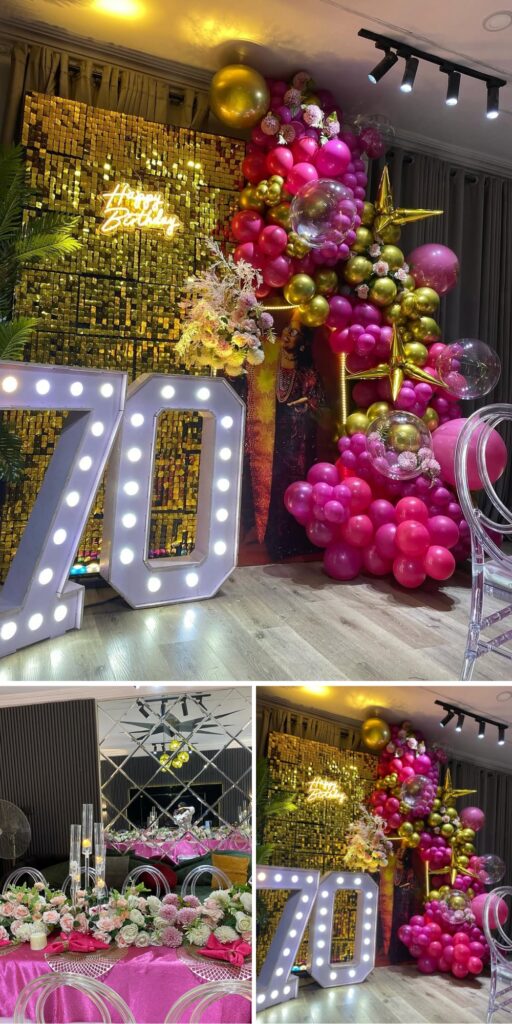 30 birthday backdrop ideas