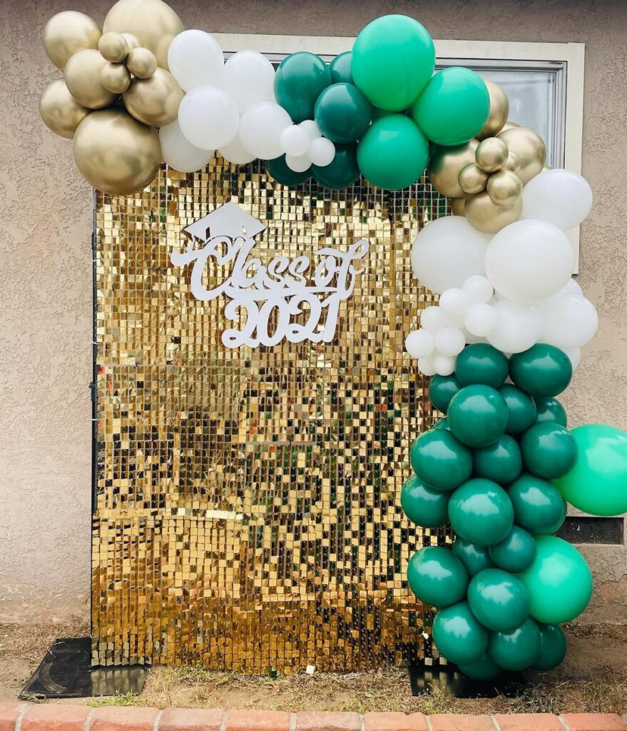 31 graduation backdrop ideas