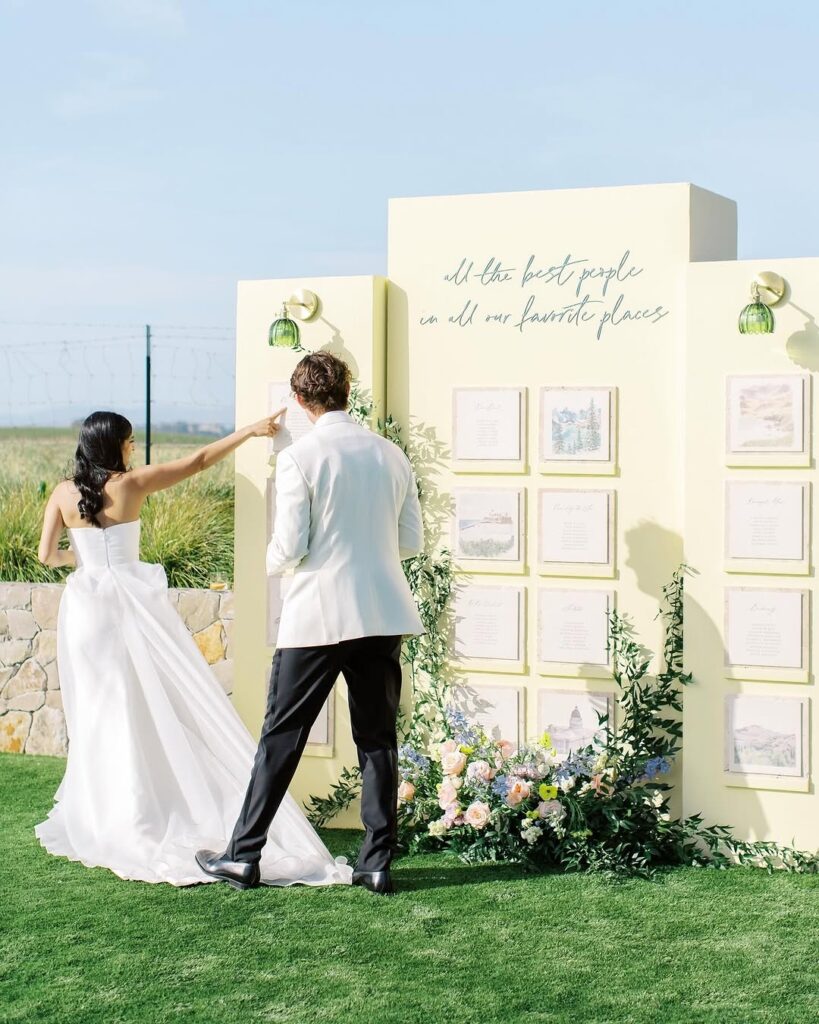 05 seating chart wedding ideas