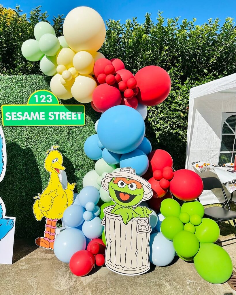 09 sesame street birthday party ideas