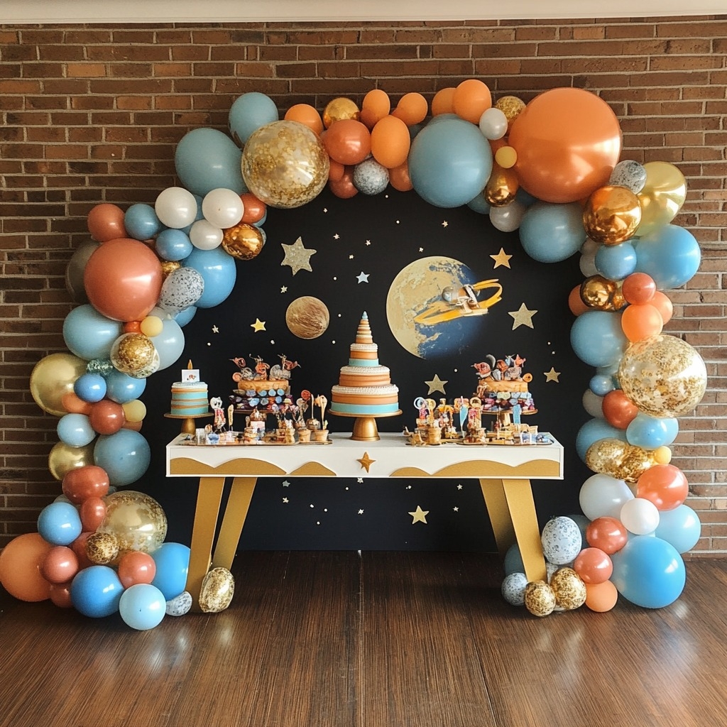 14 space birthday party ideas