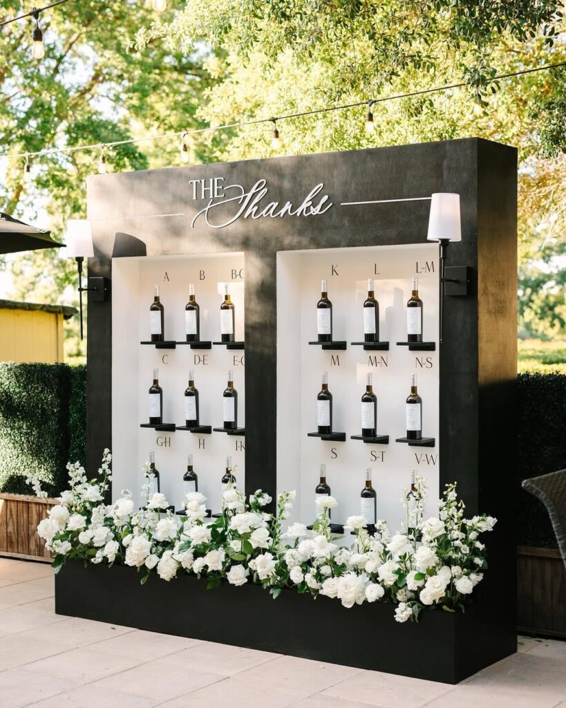 15 seating chart wedding ideas