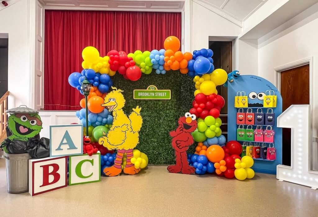 18 sesame street birthday party ideas