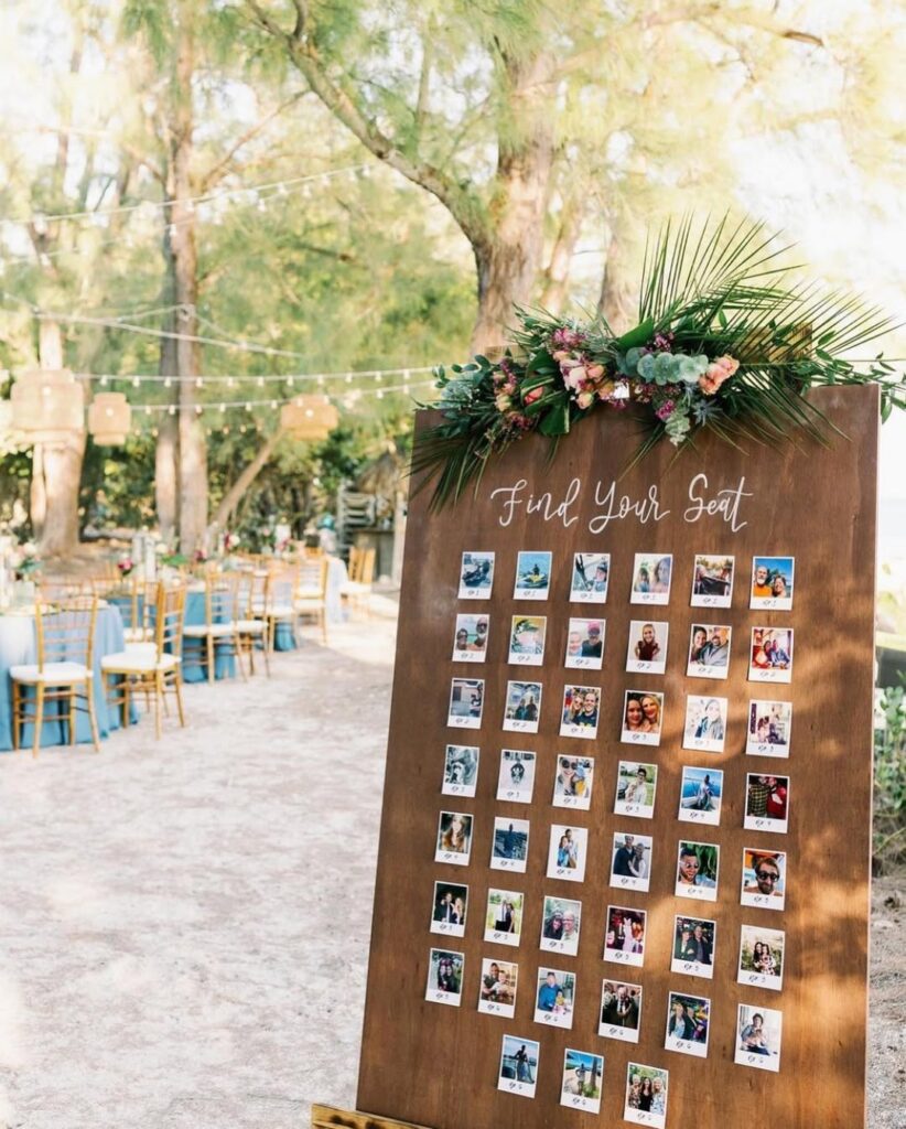 22 seating chart wedding ideas