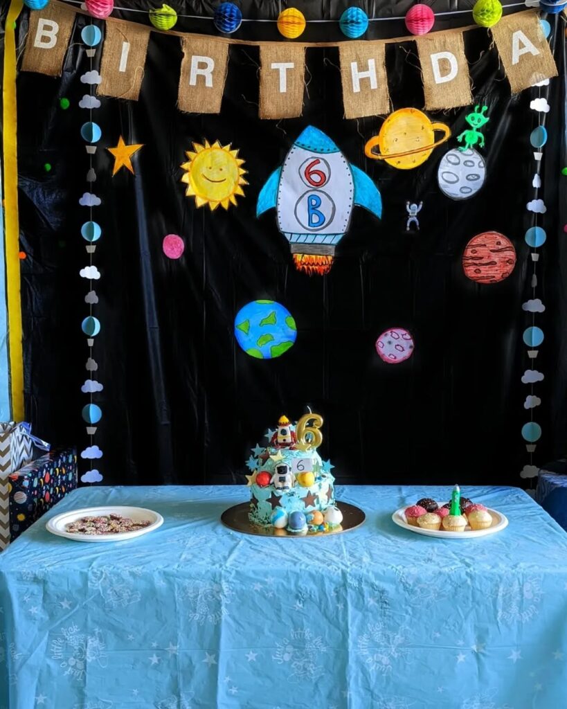 23 space birthday party ideas